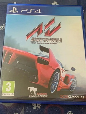 Assetto Corsa PS4 PlayStation 4 Game used
