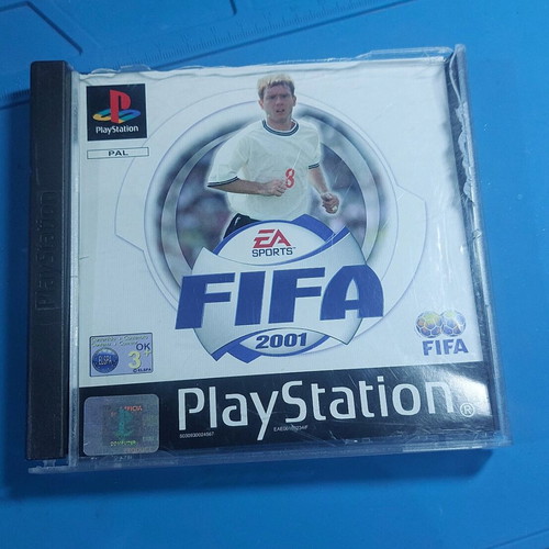 Fifa 2001 for PlayStation 1 like new with box and manual