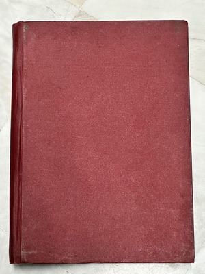 Album large empty used with thick cardboard pages
