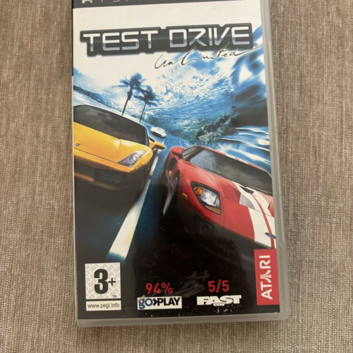 Test Drive Unlimited PlayStation Portable PSP English complete used