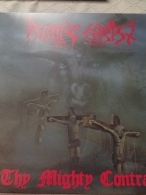 Rotting Christ Thy Mighty Contract vinyl LP, Black Vomit Records edition