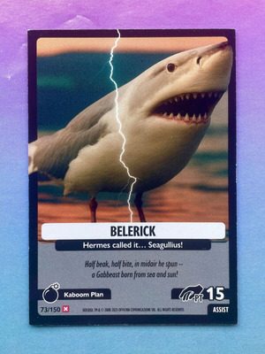 Belerick Card #73 Italian Brainrot Psychedelic Universe new