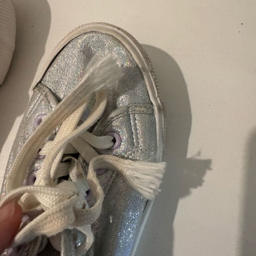H&M sneakers silver used, size 37, athletic