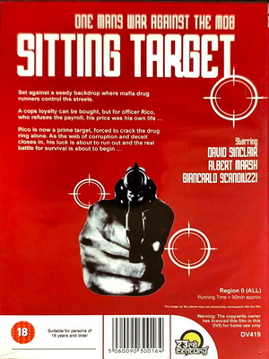 Sitting Target DVD μεταχειρισμένη ταινία εγκλήματος, περιπέτεια δράμα