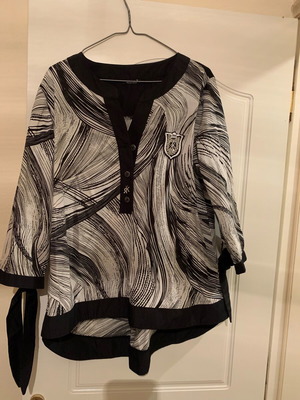 Blouse new, sizes M and L, for plus size women