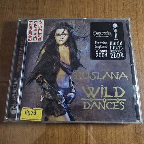 Wild Dances CD by Ruslana used, Eurovision 2004 winner