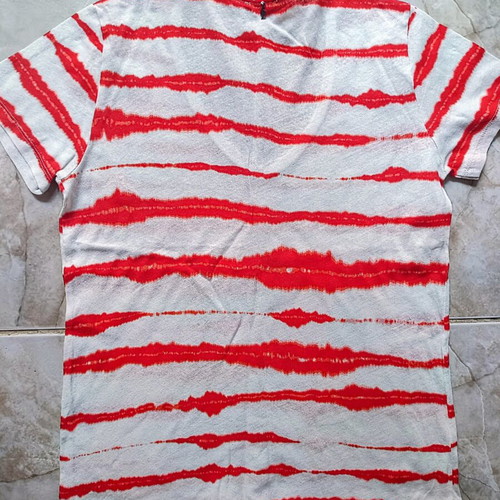 One Step T-shirt new, size M, white and red