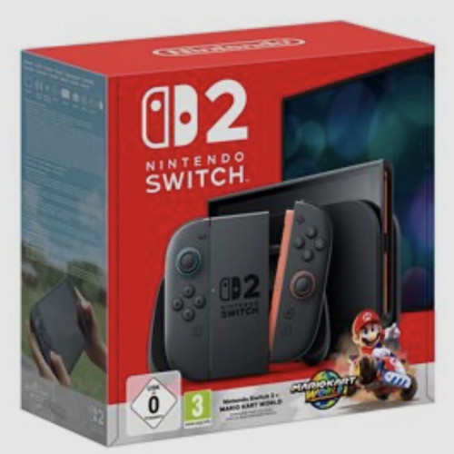 Nintendo Switch 2 like new with Super Mario