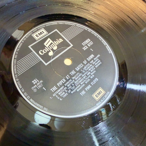 Pink Floyd vinyl record used, original 1967 (SCX 6157)