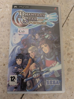 Phantasy Star Portable PSP game used, action adventure