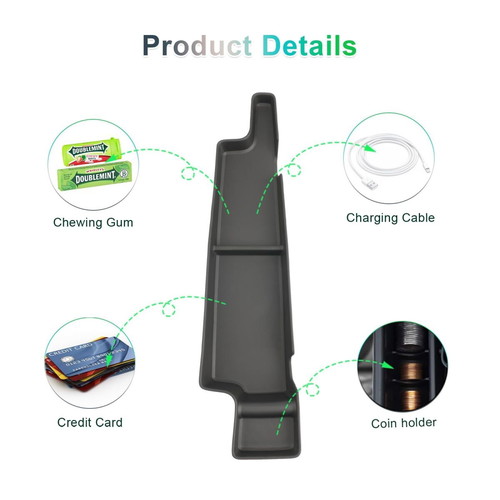 Armrest Organizer for BMW X1 U11 and iX1 U11 like new, soft TPE