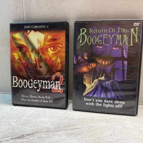 Boogeyman 2 and 3 DVD set like new, no subtitles