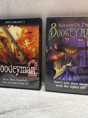 Boogeyman 2 and 3 DVD set like new, no subtitles