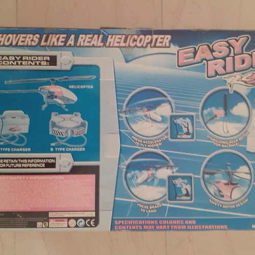 Vintage RC Helicopter Air Hogs Easy Rider XL New