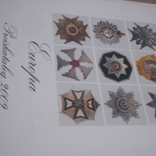 Catalogue of European Medals 2009 with Greek medals