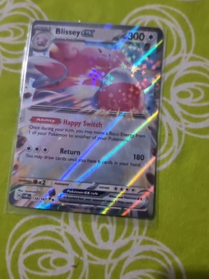 Pokemon Blissey EX card new