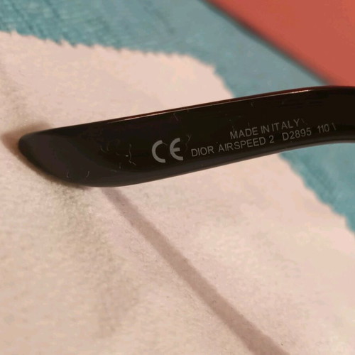 Christian Dior Airspeed 2 sunglasses like new, black unisex
