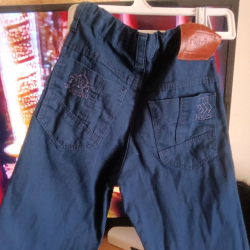 Boys' formal pants, age 8, adjustable waist
