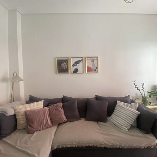 Entos-Sati Corner Sofa like new, gray with washable cushions