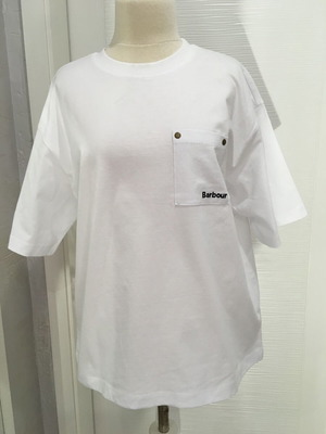 Barbour Farne T-shirt new, size M, white