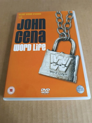 John Cena Word Life DVD αμεταχείριστο WWE wrestling