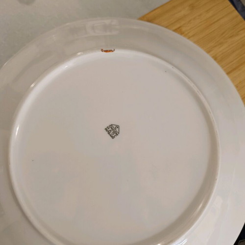 Serving platter Poland porcelain like new