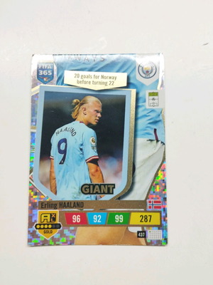 Κάρτα Adrenalyn XL Fifa 365 Giant Edition Erling Haaland σαν καινούργια