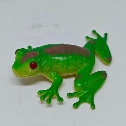 Collectible Red-Eyed Tree Frog figure like new