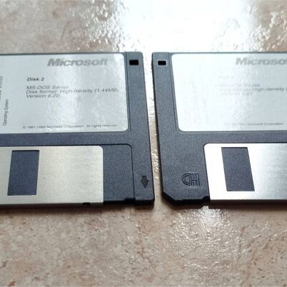 Microsoft MS-DOS 6.22 3.5" Floppy Disks like new, set of 4