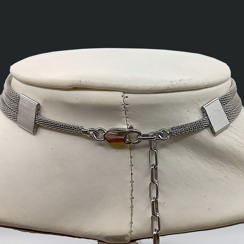 Silver 925 L.Brooks choker new, plated