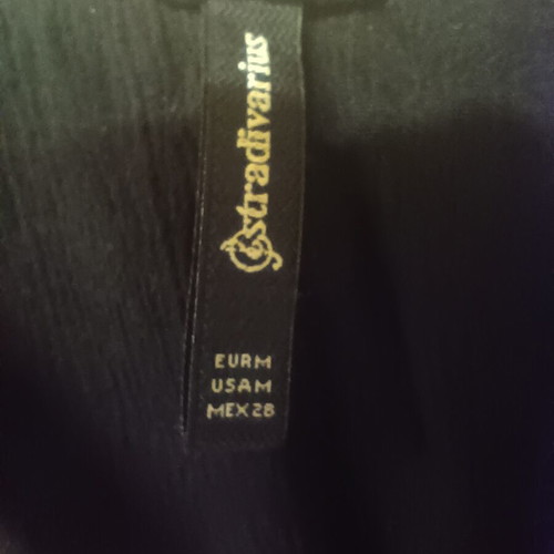 Stradivarius black blouse medium used, lightweight summer style