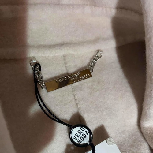 Vero Moda coat new, size L, white cream