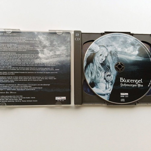 Blutengel Schwarzes Eis double CD used, electronic