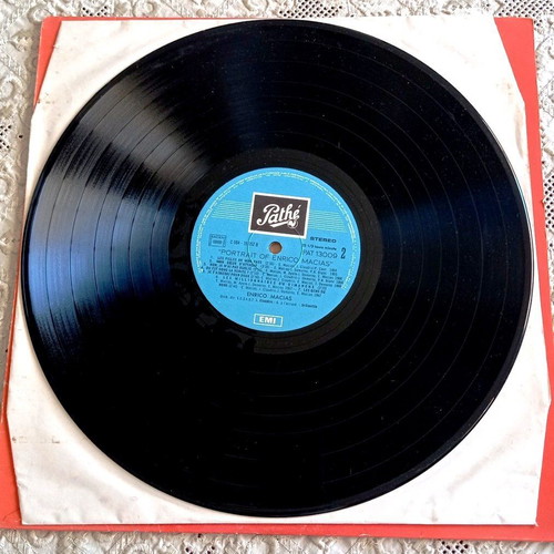 Enrico Macias Portrait Of Enrico Macias Vol.9 LP vinyl Greek pressing