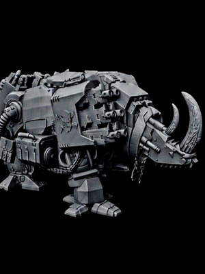 Ironclad War Rhino resin miniature for Warhammer 40,000