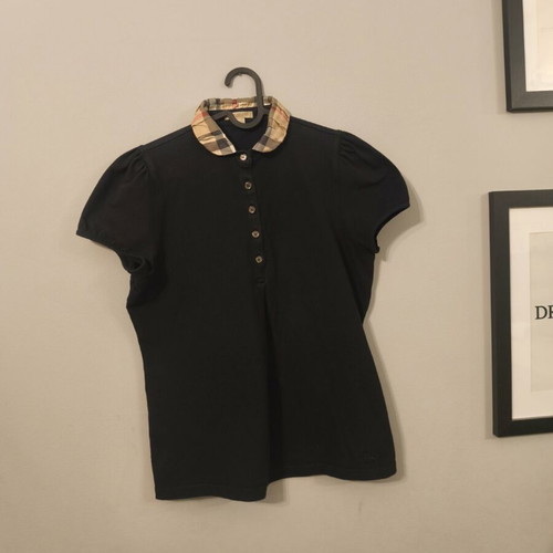 Burberry Polo Shirt used with Nova Check Collar black XL