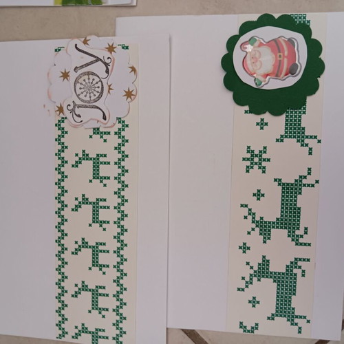 Pack of handmade Christmas cards like new
