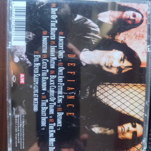 Jack Starr's Burning Star Defiance CD First Press 2009