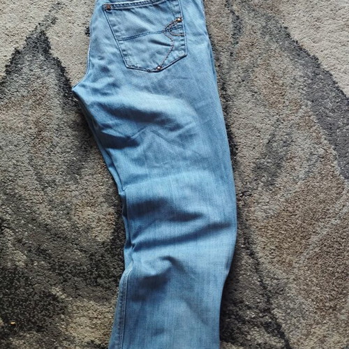 Staff Jeans W31L28 used, straight fit, 100% cotton, blue