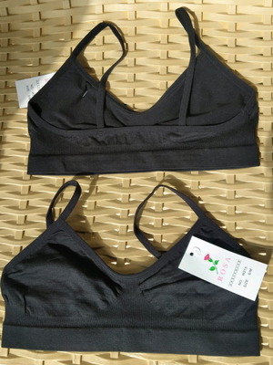 Tops new, pack of 2, black, size S/M