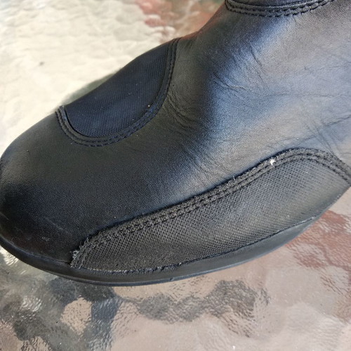 Oxtar motorcycle boots used, leather, size 43