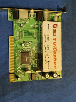 Crypto AL3640 CV κάρτα video μεταχειρισμένη, PCI με drivers