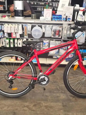 Beretta TRX 100 city bike new, 21-speed, red, men's