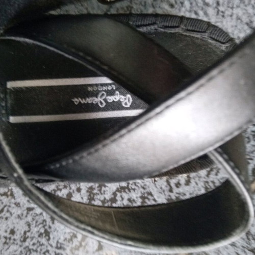 Pepe Jeans black platform shoes like new, size 37