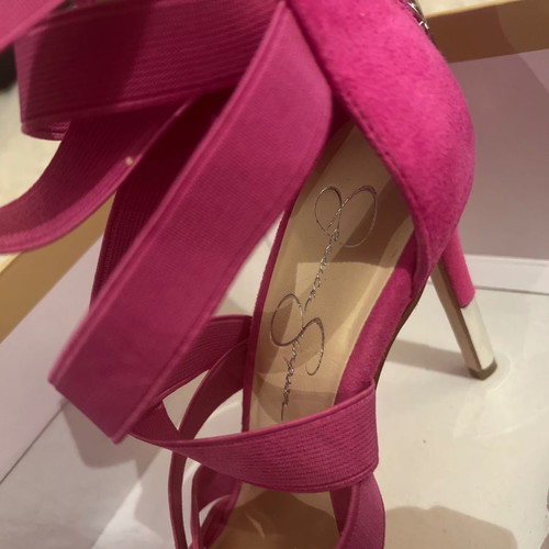 Jessica Simpson sandals new, size 36 1/2, pink
