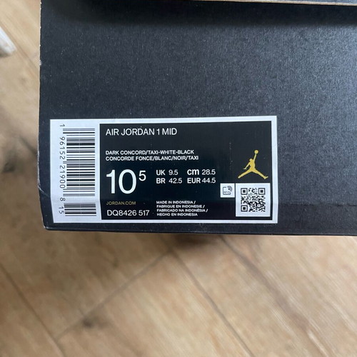 Air Jordan 1 Mid Lakers sneakers μεταχειρισμένα νούμερο 44.5