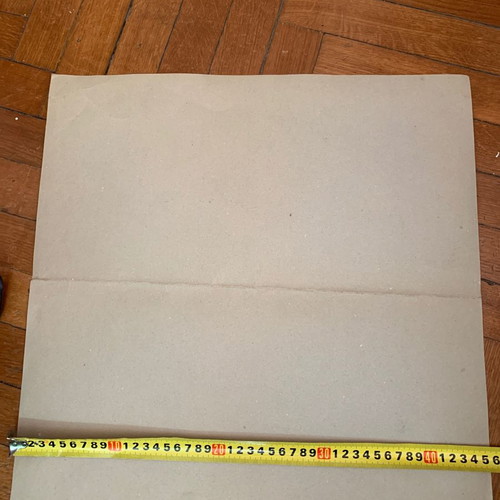 Monopoly old game board used 45x45 original cardboard