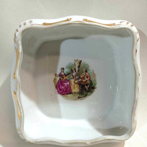 IOHPAP Japan porcelain fondantière used with Fragonard design