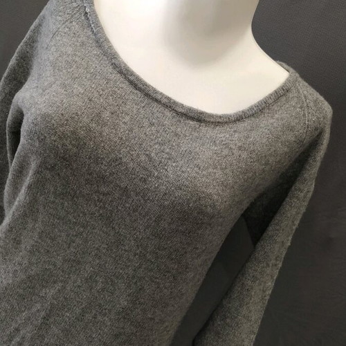 Wool dress used 80% wool 20% cashmere gray size M-L Massimo Rebecchi