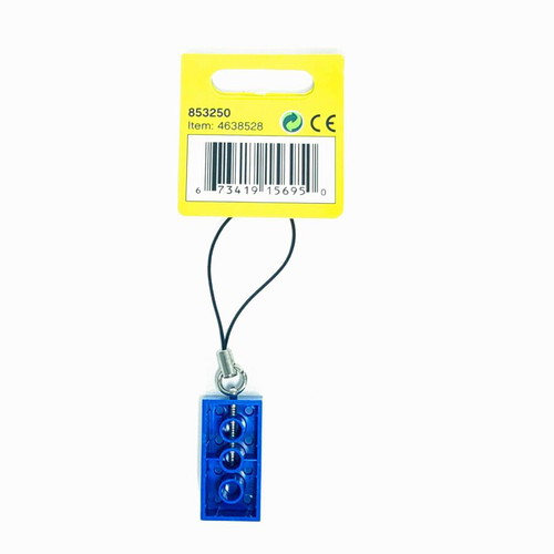 LEGO Strap Blue 2x4 Brick Keychain Set 853250